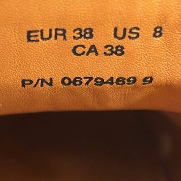 & Other Stories Platform Leather Croc Oxfords - Picture 9 of 16